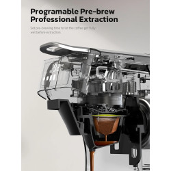HIBREW 6-in-1-Kaffeemaschine: Heißer und kalter Espresso, Cappuccino